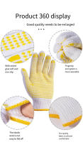 Guantes Azules Para Trabajo Doméstico Limpieza De Coche Y Fabricación 1/10 Pares Almohadillas De Alta Estiramiento Para Adultos - details 1