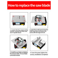 Máquina De Corte Precision Miniatura Doméstica DC24V Para Trabajos De Madera Con Función Multifuncional Y Protección Contra Polvo - details 14