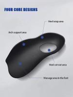 Almohadillas De Apoyo Arco Para Pies Planos Inodoras Unisex Cómodas Y Transpirables Almohadillas De Salud Para Zapatos Ortopédicas 1 Paquete - details 3