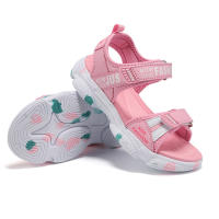 Sandalias De Playa Antideslizantes Para Niñas Verano Talla 29-38 Con Diseño De Flores Zapatos Planos Casuales Transpirables Para Niños - details 16