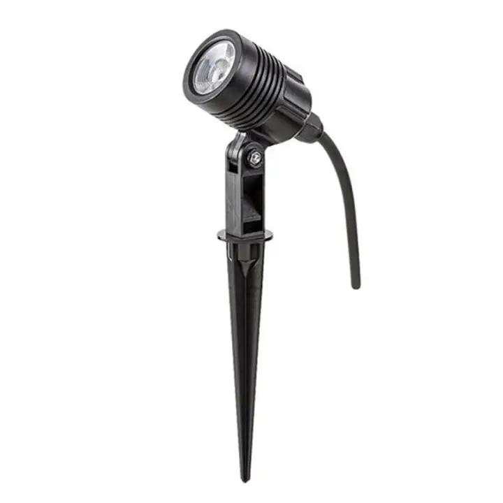 Turda - Pincho de jardín LED -Negro 3W - 4000K IP65 4000K RABALUX - 1
