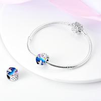 Encantos De Cocodrilo Plateado En Plata Con Dibujo Colorido Encantos Colgantes Para Pulseras Y Collares Joyería DIY - details 97