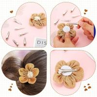 20pcs Accesorios De Cabello De Alligator Metálicos Para Manualidades Base Vacía Para Barretas Y Pinzas De Cabello Suministros Para Fabricación De Joyería - details 4