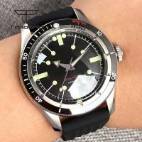 Reloj De Buceo Automático Tandorio 40mm Cristal De Zafiro Domado Acero Inoxidable Luminoso Resistente Al Agua 20BAR Masculino - details 28