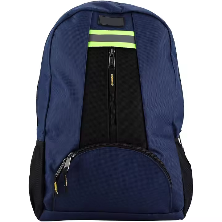 Bolsa de herramientas de bolsillo múltiple, bolsa de tela Oxford tela trasera, bolsa resistente al agua fontanero reparador electricista desgaste (negro) - 1