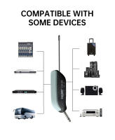 EALSEM 380 UHF Micrófono Inalámbrico De Conferencia Con 1 Canal Jack De 6.35MM 50Metro 640-690MHz Para Reuniones Y Eventos - details 10