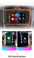 Junsun Android 13 inalámbrico CarPlay Android Auto Radio para Mercedes Benz CLK W209 W203 W463 W208 coche Multimedia navegación GPS autorradio - details 12
