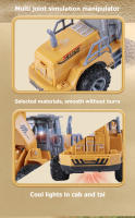 Coche Remoto 1:30 Para Niños Juguete De Excavadora Camión Bulldozer Vagoneta De Ingeniería Para Niños Regalo Control Remoto Escala 1:30 - details 9