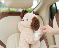 Muñeco De Peluche De Panda Rojo Estuche De Papel Higiénico De Muñeco De Peluche Para Decoración Del Hogar Figura De Perro Oso Kawaii Para Colgar En La Pared - details 1