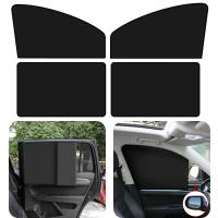 Protector De Ventanas De Coche Con Magnetismo UV Protección Cortina De Sol Doble Cara Cubierta De Ventana Protector De Ventana Film Negro - details 13