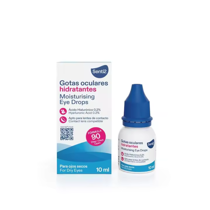 Senti2 Gotas Oculares Hidratantes Protección y Humectación Ocular 10 Ml - 1