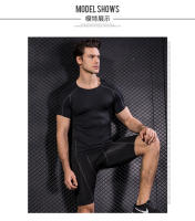 Camiseta Deportiva De Hombre Para Correr Y Fitness Secado Rápido Cuello Redondo Elasticidad Musculación Entrenamiento Deportivo - details 0