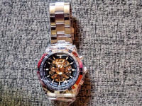 Reloj De Pulsera Deportivo De Lujo Para Hombre Forsining 2021 Acero Inoxidable Impermeable Con Caja Skeleton Movimiento Mecánico Transparente - details 19