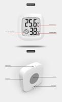 3 Pack interior termómetro medidor de humedad digital higrómetro termómetro para el hogar Altura precise temperature y humedad monitor para REP - details 1