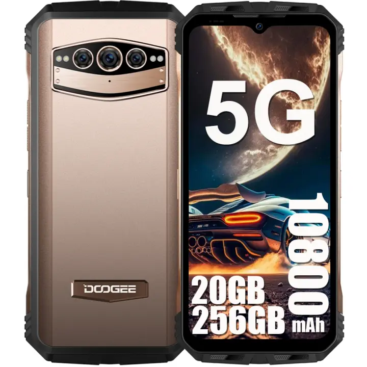 DOOGEE V30T 5G Movil Resistente 20GB+256GB 10800mah/66w Dimensity 1080 6.58 FHD+ 120Hz 108MP Android 12 - 1
