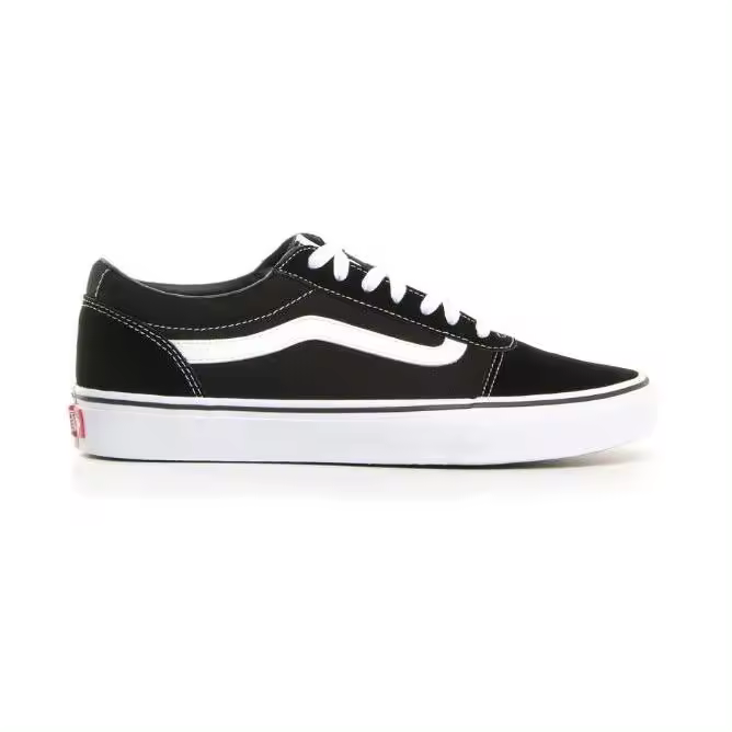 Zapatillas Vans Ward Negra-Blanca | Alta Gama - 1