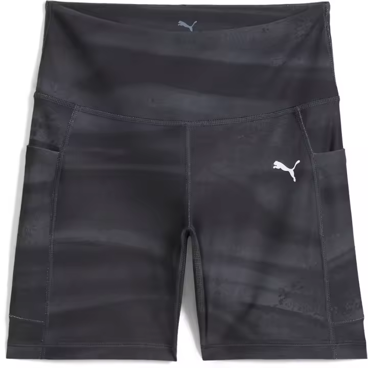 Puma Leggings Cortos Velocity 5´´ Aop Negro - 1