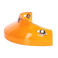 Visera Universal Para Motocicleta Con 3 Botones De Cierre Pantalla Protectora Antigolpes Para Casco De Carretera - details 26