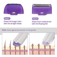 Depilador Laser Painless Para Mujer Recargable Con Sensor Luz USB Epilador Depiladora Eficiente Sin Químicos Originales En China - details 6