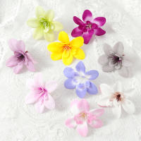10Pcs Flores Artificiales 5CM Para Decoración De Hogar Fiesta Boda Jardín Accesorios Para Coronelas Y Manualidades - details 3