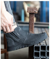 Botas De Trabajo Con Punta De Acero Anti-Pinchazos Indestructibles Para Hombre Zapatos De Seguridad Para Exteriores - details 5