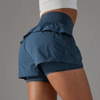 Shorts Deportivos De Mujer Para Gimnasio Y Tenis Con Bolsillos Pantalones Elásticos De Yoga Y Golf Entrenamiento Correr - details 48