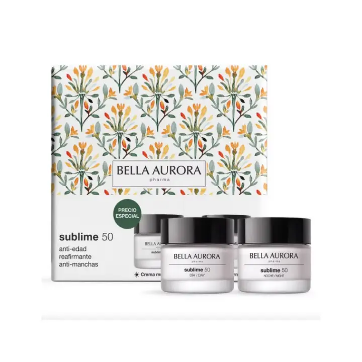Bella Aurora Pack SUBLIME 50 Crema de día + REGALO Crema de noche - 1