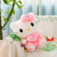 Muñeco De Peluche Hello Kitty Rosa Suave Y Cálido Muñeco De Almohada Para Niños Regalos De Cumpleaños Y Navidad Personaje De Anime Cartoon - details 2
