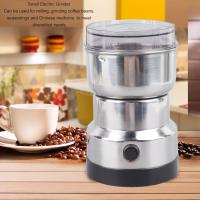 Mini Trituradora Eléctrica De 300ml Ultrafina Para Alimentos Para Bebés Café Especias Pimienta Trigo Moler Con 4 Hojas De Acero Inoxidable - details 5