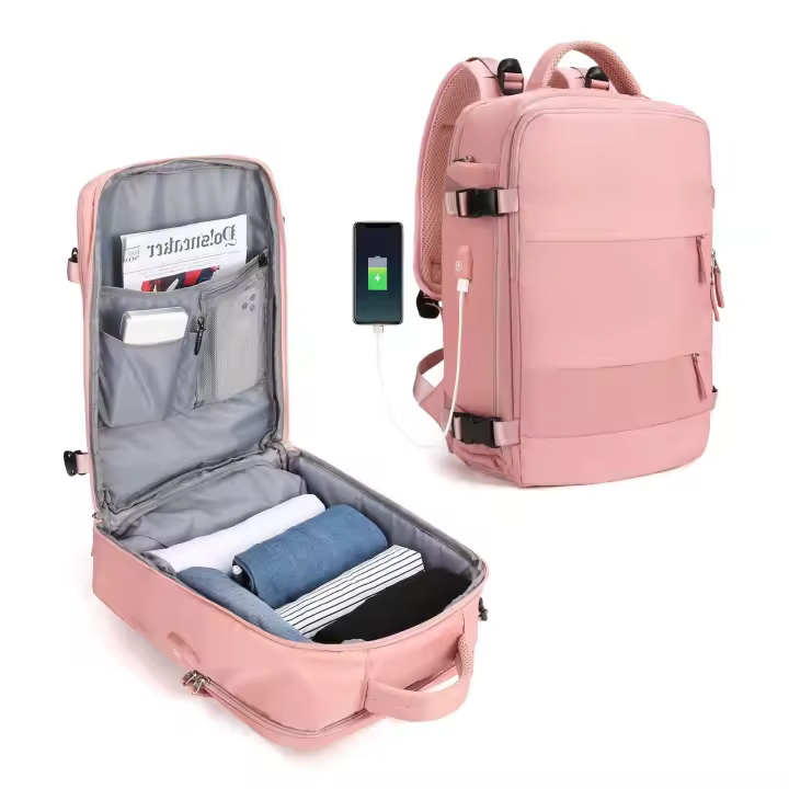 Tienda BIT Mochara Viaje Cabin Avion 42*32*20 para Ryanair, Maletas de viaje avion cabin Bolsa de Cabina para EasyJet Equipaje de Mano Cabina Avion Mochila de Senderismo - 1