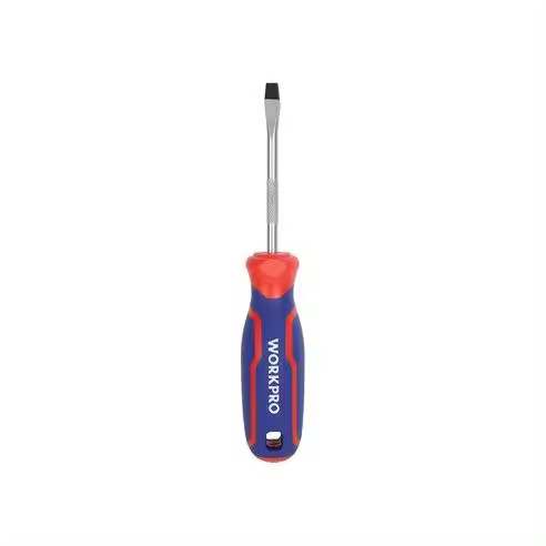 WORKPRO Destornillador Plano 4x100mm Cromo-vanadio - 1