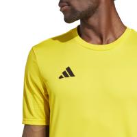ADIDAS Camiseta Hombre Manga Corta Amarilla 3 Bandas - Colección Tabela - Cuello Redondo  T-Shirt Color Amarillo Transpirable Aeroredy para Deportistas - Adidas Sport - Padel, Tenis, Fútbol, Running, Multideporte - details 3