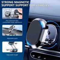 Paquete de 2 cables magnéticos de conexión para teléfono celular con rotación de 360 ° para tablero de instrumentos - details 1