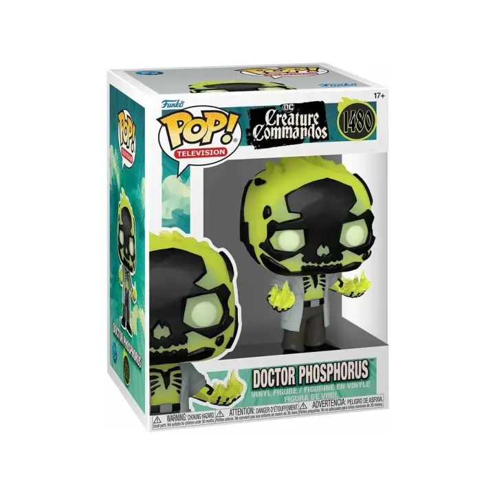 Funko Television DC Creature Commandos Figura Doctor Phosphorus - 1