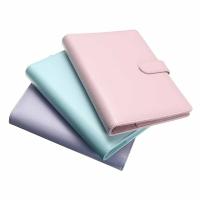 Nueva Vintage Cuaderno Recargable Carpeta De Carpetas Nochebuena Cubierta De Cuero Anillo Organizador De Oficina Suministros - details 3