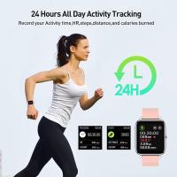 Reloj inteligente para Mujer, Reloj inteligente P22 with Monitor de frecuencia cardíaca, Reloj Deportivo resistant to Agua IP67 para Android iOS - details 1
