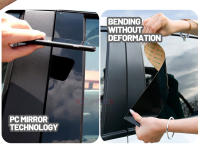Cubierta De Columna De Puerta En Fibra De Carbono Para Kia Sportage QL KX5 2016-2021 Adorno De Poste B Y C En Estilo De Cromo - details 7