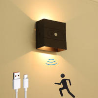 Lámparas De Pared Modernas 1800mAh Iluminación De Fondo Para Armario Luz Sin Cable Con Control Remoto Para Decoración Interior Exposiciones Artísticas - details 5