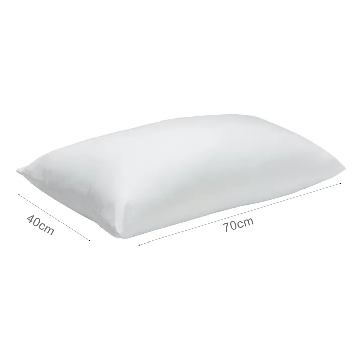 Almohada de Fibra con Tratamiento Antiácaros, 70/80/90/105/135/150 x 40cm, Almohadas Indeformables, de Fibra Hueca de Alta Recuperacion - 1