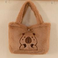 Mochila De Peluche Capybara Kawaii Moda Muñeco De Peluche Bolsa De Hombro Para Niños Bolsa Miniatura Regalo Para Novia - details 8
