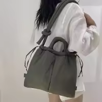 Nueva Bolso De Hombro De Moda Coreana Con Dacron Suave Mini Bolso De Mano Para Mujer Bolsos De Underarm Bolsas Cruzadas De Nylon Con Lining De Poliéster - details 6
