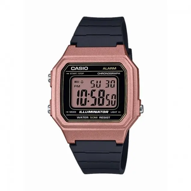 RELOJ CASIO W-217HM-5AV COLLECTION RETRO - 1
