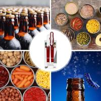 Abrigo De Botellas Y Lata 3 En 1 De Acero Inoxidable Multifuncional Profesional Fácil Manual Herramienta De Cocina - details 6