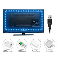 Tiras LED USB 5M Para Decoración De Habitaciones Ambiente De Cocina TV Luz Neón De Pared Lámparas Aestéticas Para Navidad - details 0