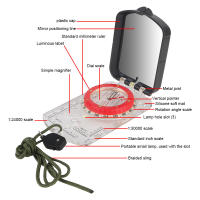 Compas De Coche Con Mapa Escalado Y Luz Luminosa Para Senderismo Camping Montaña Moto Accesorios Universales Para Automóvil - details 4
