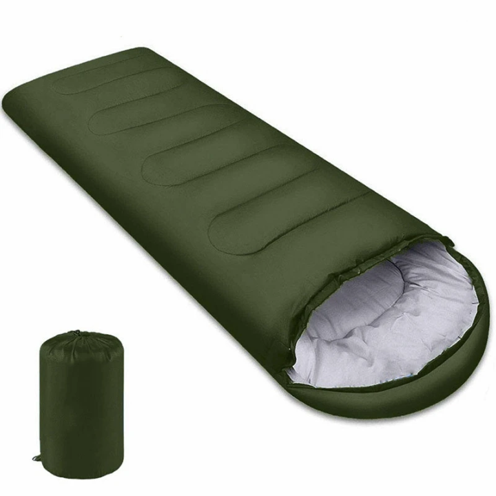 Ultralight waterproof 4 season camping sleeping bag, warm wrap for hiking and outdoor travel