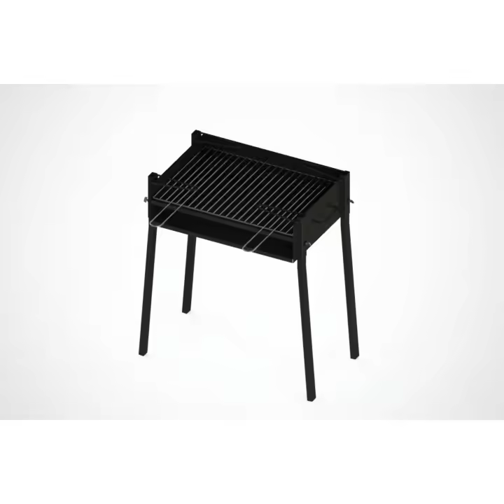 Barbacoa de Carbón Rectangular: Ideal para Reuniones al Aire Libre - 1