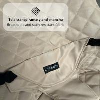 LUTODY - Hamaca de bebé, Mecedora recién nacido con arnés de seguridad y juguete, tela transpirable y antimanchas, ligera y resistente - De 0 a 1 año. - details 2