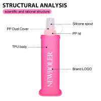 Botella De Agua Plegable TPU BPA-Free Para Deporte Al Aire Libre Senderismo Camping Correr Portátil Botella Suave De Capacidad ≤300ml - details 7