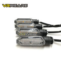 2Pcs Señales De Giro Para Motocicleta 8 LEDs Fluidez De Agua Indicador Flecha Lámparas Amarillas Para Honda RS150 XRE300 CRF300 X-ADV - details 5